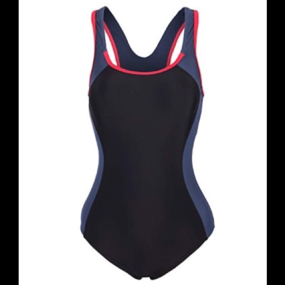NWT Relibeauty Splice Strap Backless One Piece - Picture 1 of 8